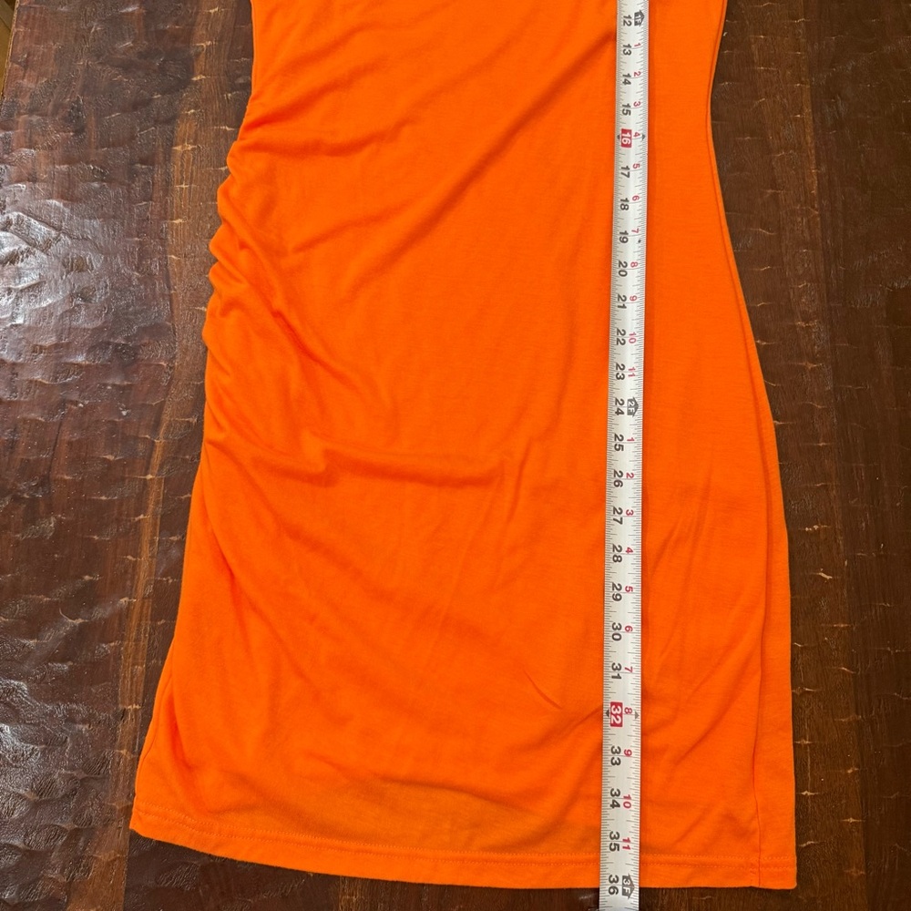 BTFBM Orange Sleeveless Dress - Picture 12 of 13
